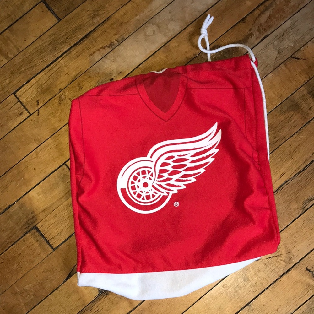 Detroit‎ Red Wings Kids Red Drawstring Bag
